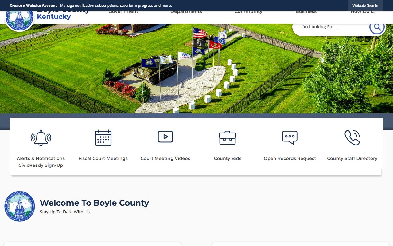 Boyle County court records official county website